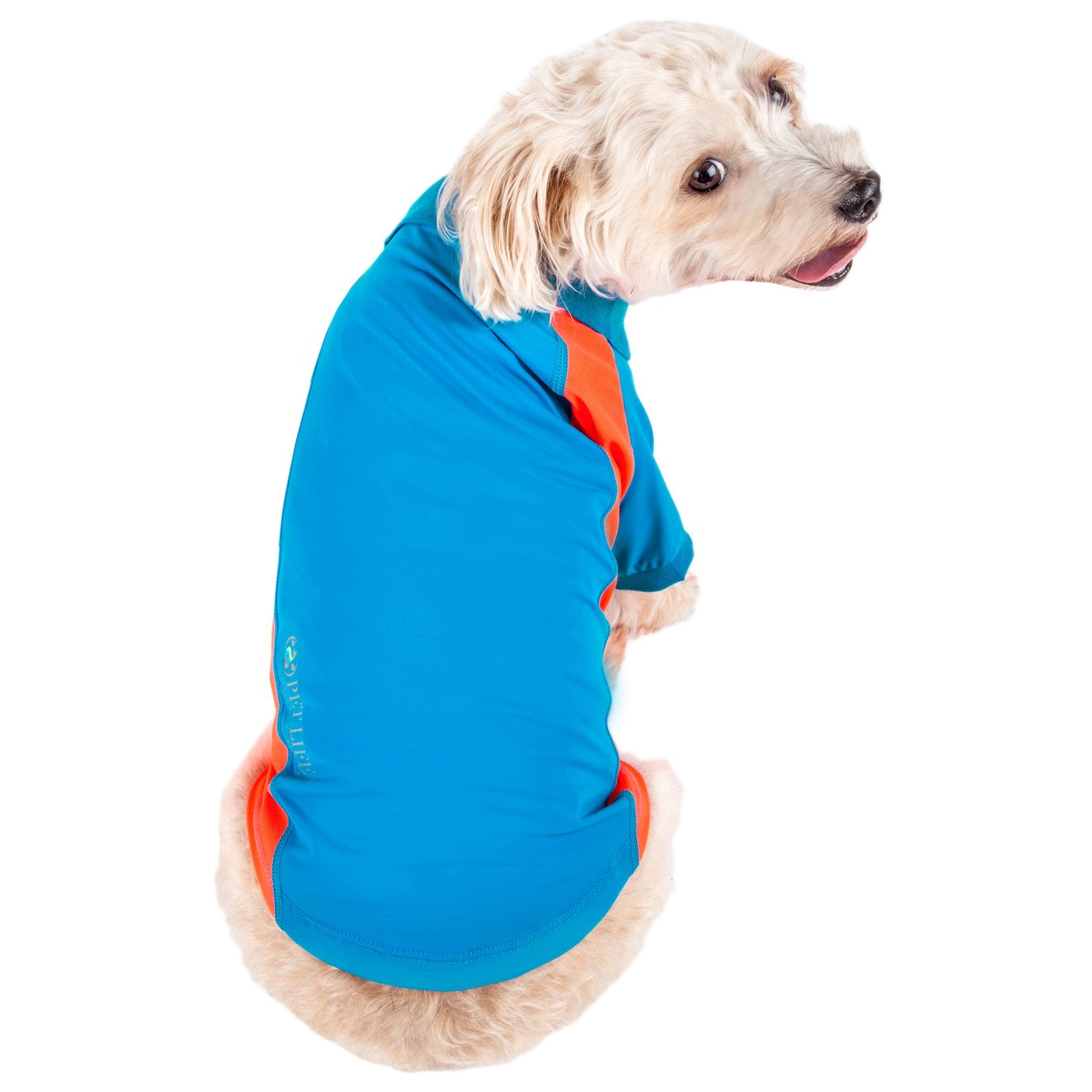 Dog Helios Eboneflow Mediumweight 4-Way-Stretch Flexible And Breathable Performance Dog Yoga T-Shirt