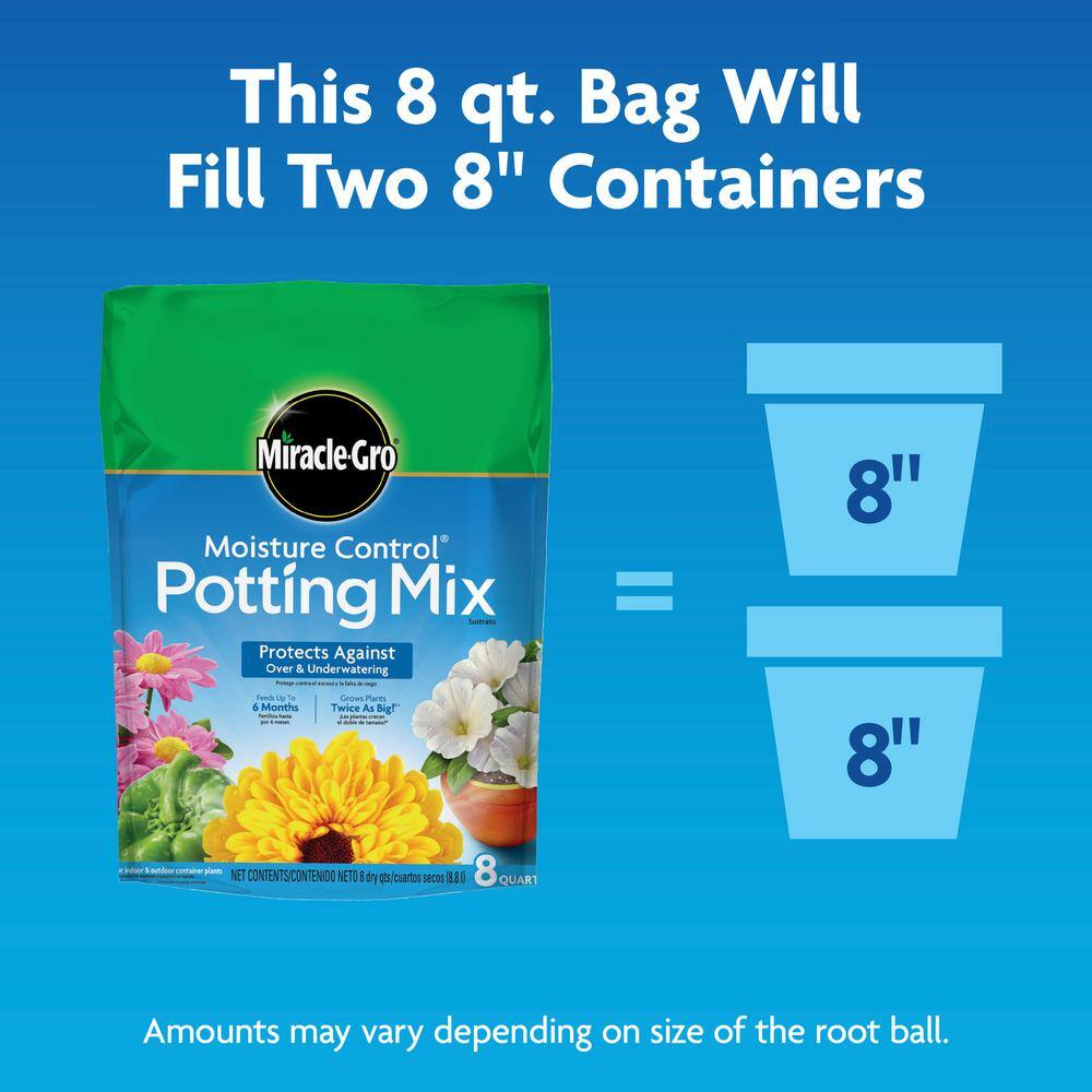 Miracle-Gro Moisture Control 8 qt. Potting Mix 75578300