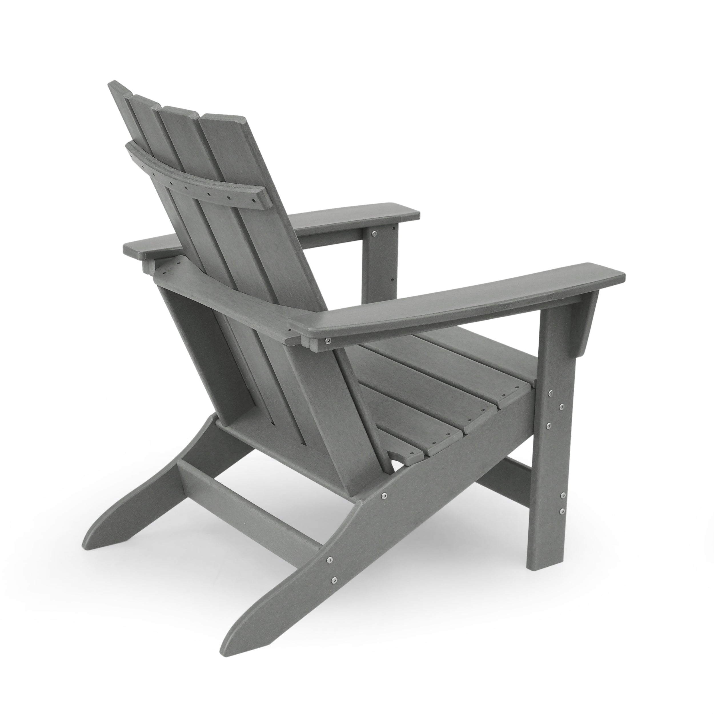 Panagiota Outdoor Contemporary Adirondack Chair (Set of 2)