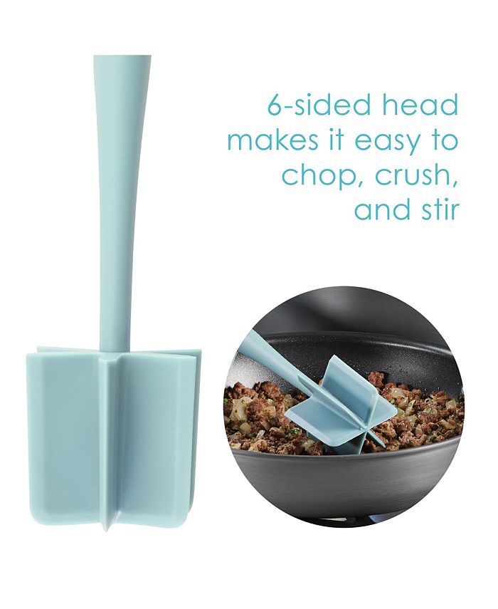 Rachael Ray Tools and Gadgets 5-Pc. Lazy Crush Chop， Flexi Turner， and Scraping Spoon Set