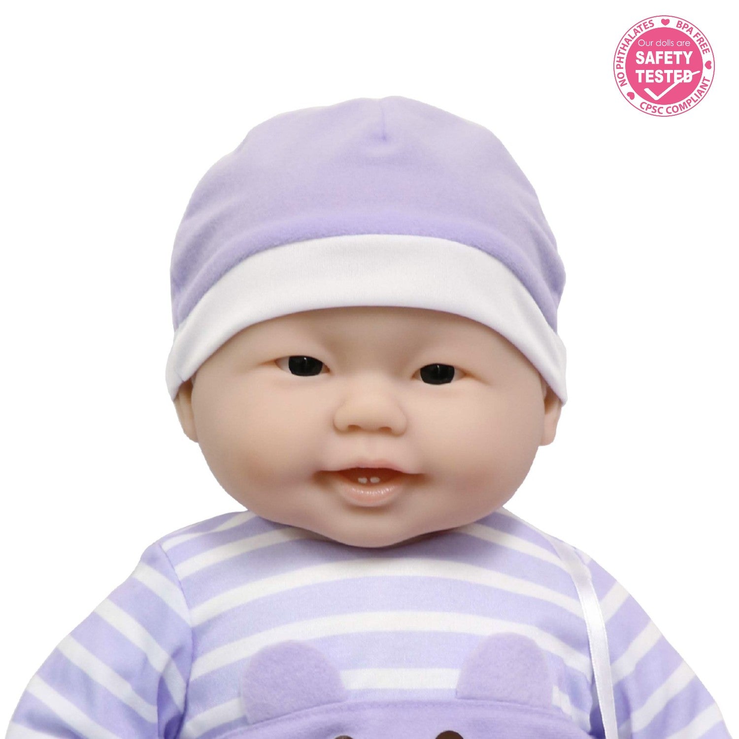 JC Toys ‘Lots to Cuddle Babies’ Asian 20-Inch Pink Soft Body Baby Doll and Accessories