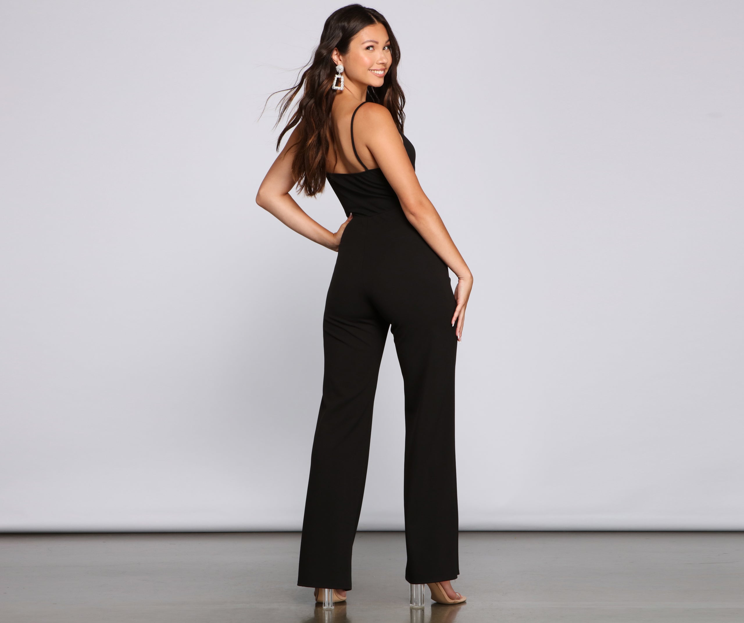 Key To Style Cutout Jumpsuit