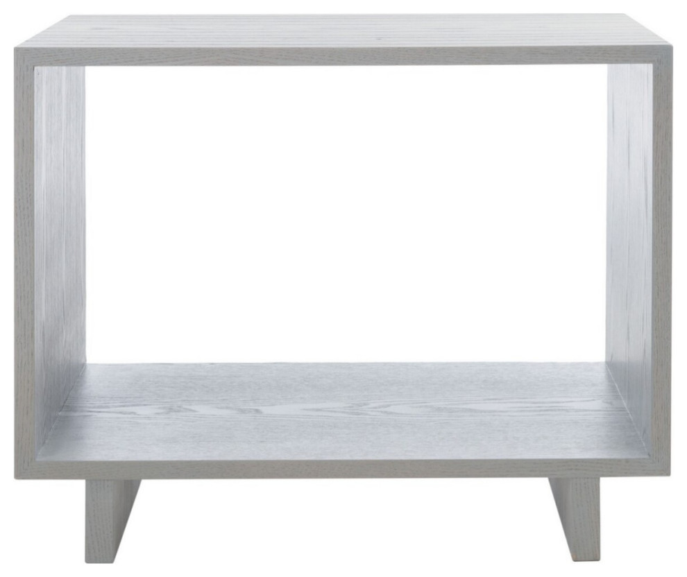 Lance Mid Century Scandinavian Wood Stand Gray   Transitional   Side Tables And End Tables   by AED Luxury Home Decor  Houzz