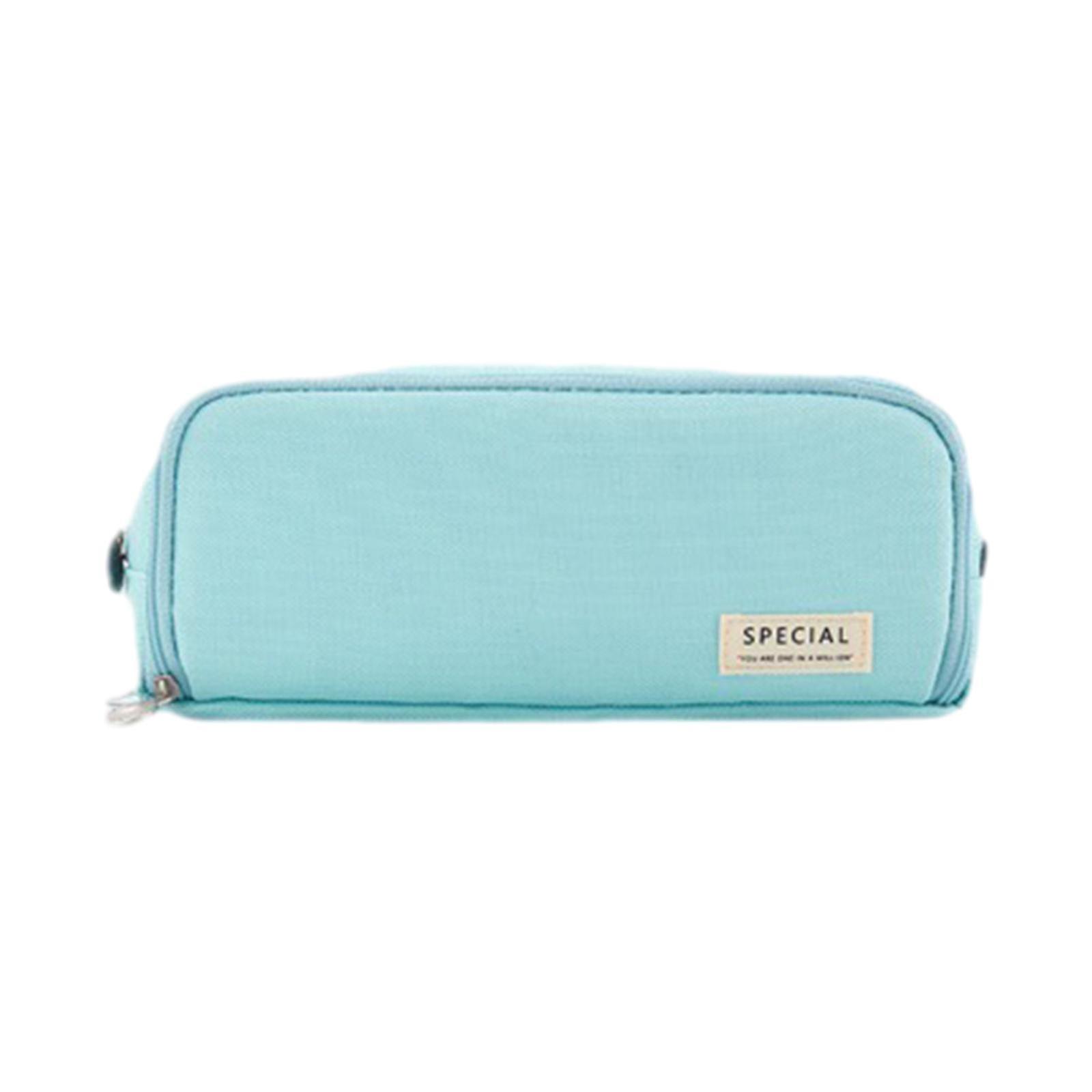 Pen Pouch Children Storage Portable School Kids Pencil Case Gift Blue