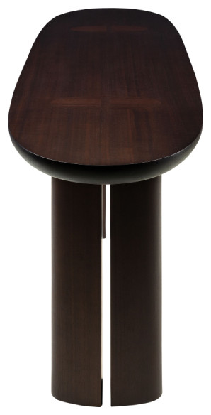 Smoked Eucalyptus Console Table  Versmissen Durban   Contemporary   Console Tables   by Oroa   Distinctive Furniture  Houzz