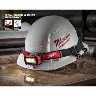 MW 450 Lumens Internal Rechargeable Magnetic Headlamp and Task Light 2012R