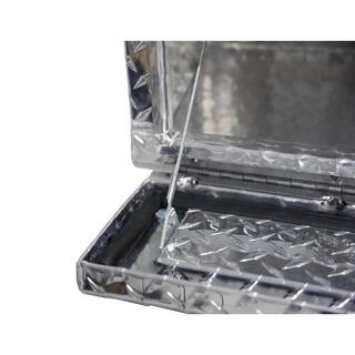 Buyers Products Company 72 Diamond Plate Aluminum Low Profile Crossbed Truck Tool Box 1705640