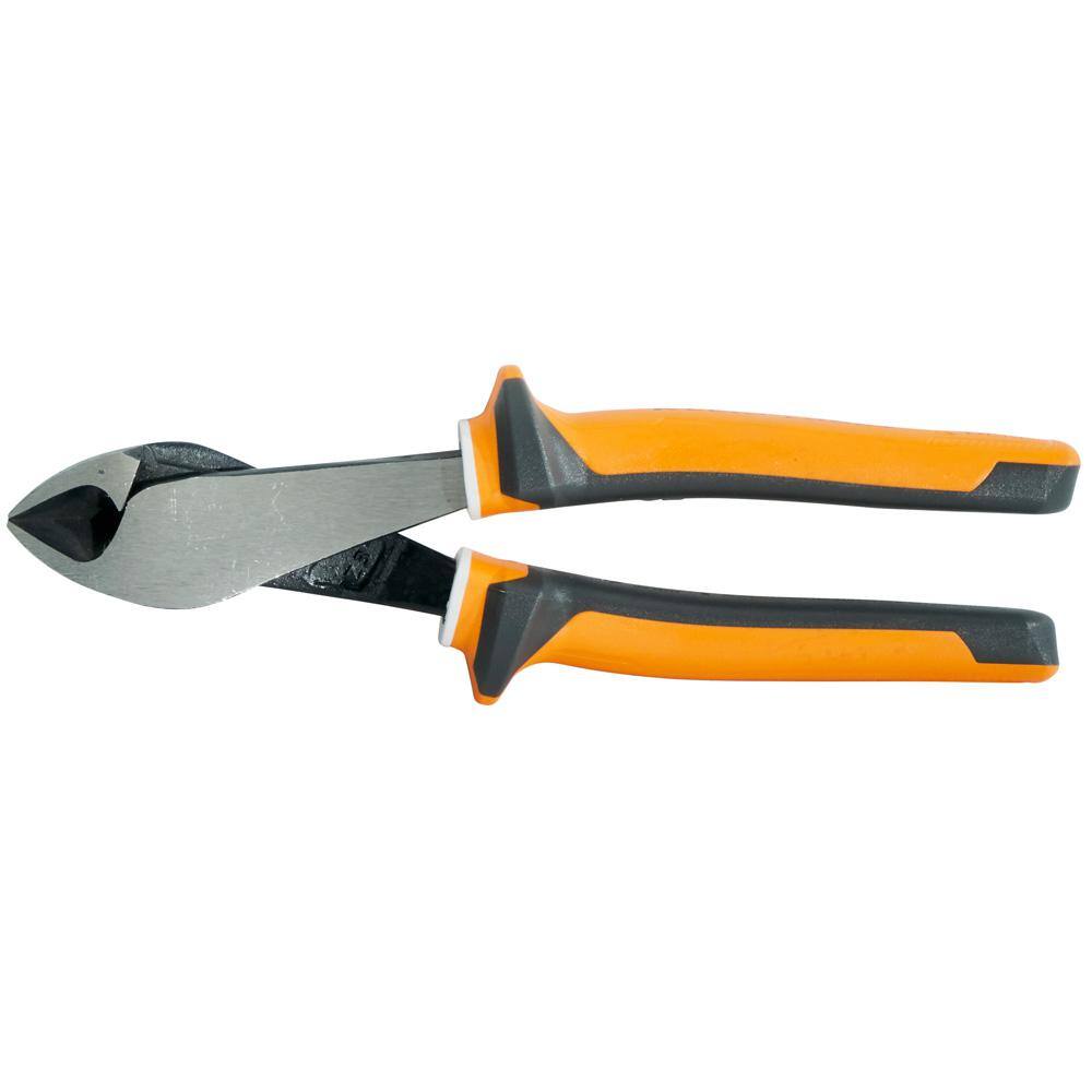 Klein Tools Diagonal Cutting Pliers Insulated Angled Head 8-Inch 200048EINS