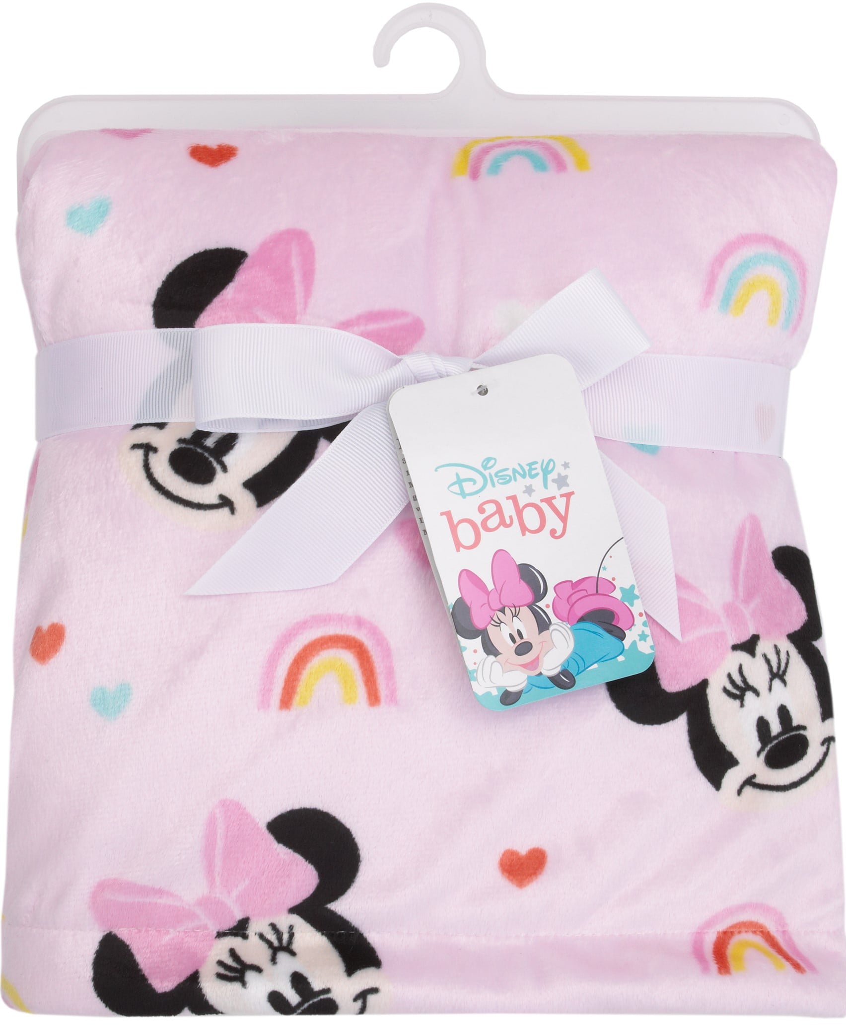 Disney Minnie Mouse Reversible Baby Blanket