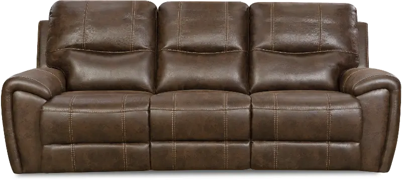 Desert Brown Power Reclining Sofa