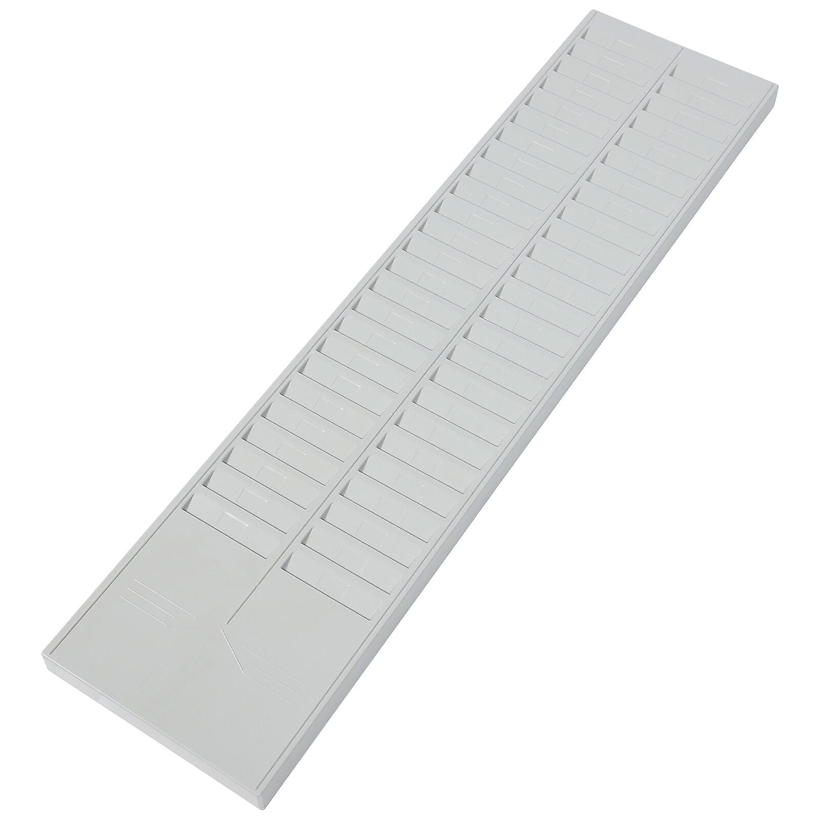 Wall-mount Time Cards Holder Time Cards Rack For Office Warehouse Retractable Time Cards Holder