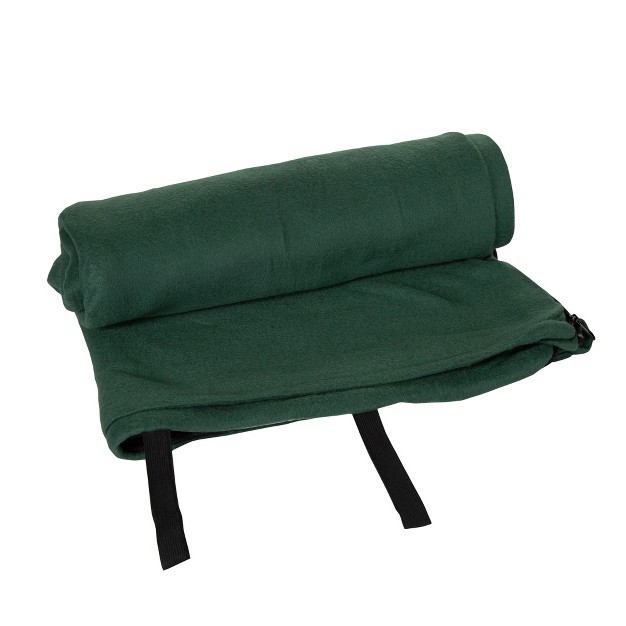 Stansport Rectangular Fleece Sleeping Bag Green