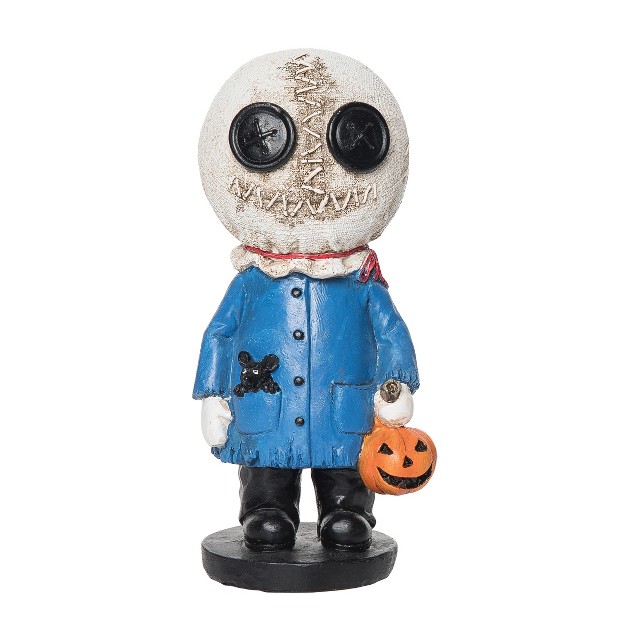 Gallerie Ii Kid With Skeleton Head Halloween Figure