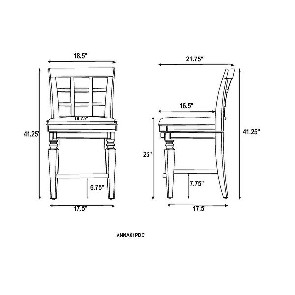 Napa Bar Stool With Back