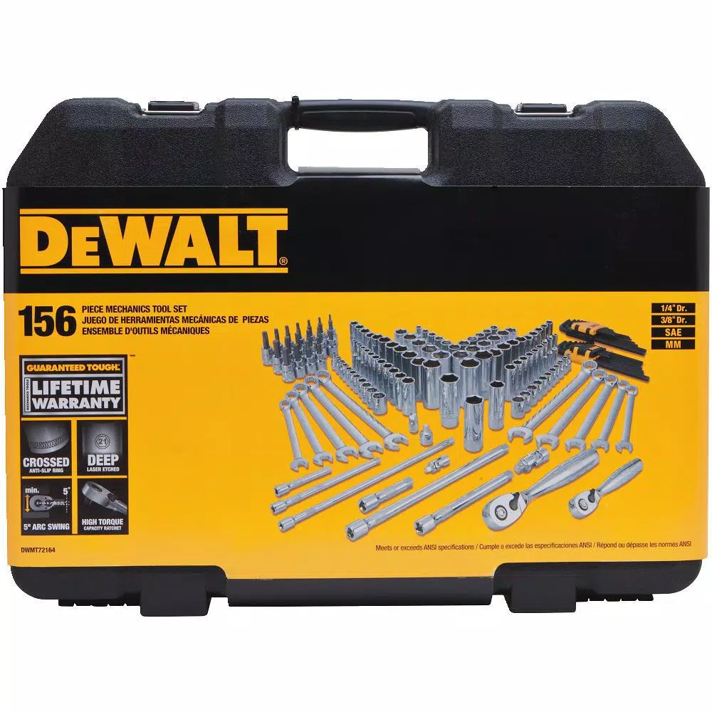 DEWALT Mechanics Tool Set (156-Piece) and#8211; XDC Depot