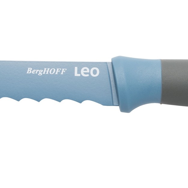 Berghoff Leo 4pc Kitchen Knife Set Stainless Steel Sharp Blade Blue