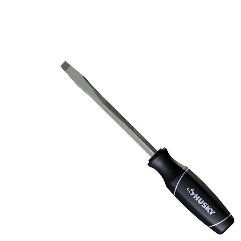 Husky 516 in. x 6 in. Slotted Screwdriver 221206440