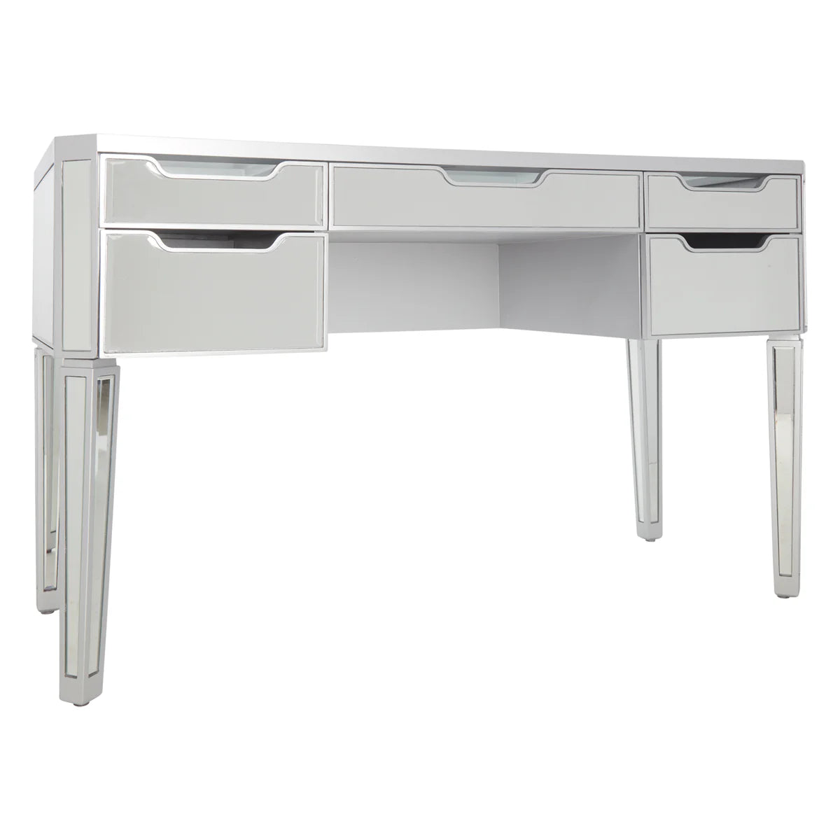 IVFT-ARIA-SLV | SlayStation® Aria Premium Mirrored Vanity table