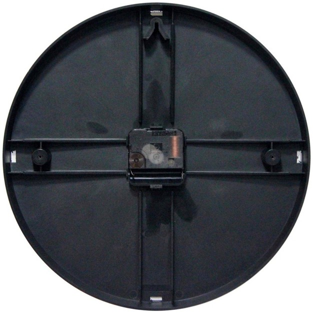 Prosaic 24 Hour Wall Clock Black Infinity Instruments