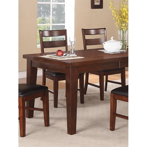 Wooden Dining Table with 18