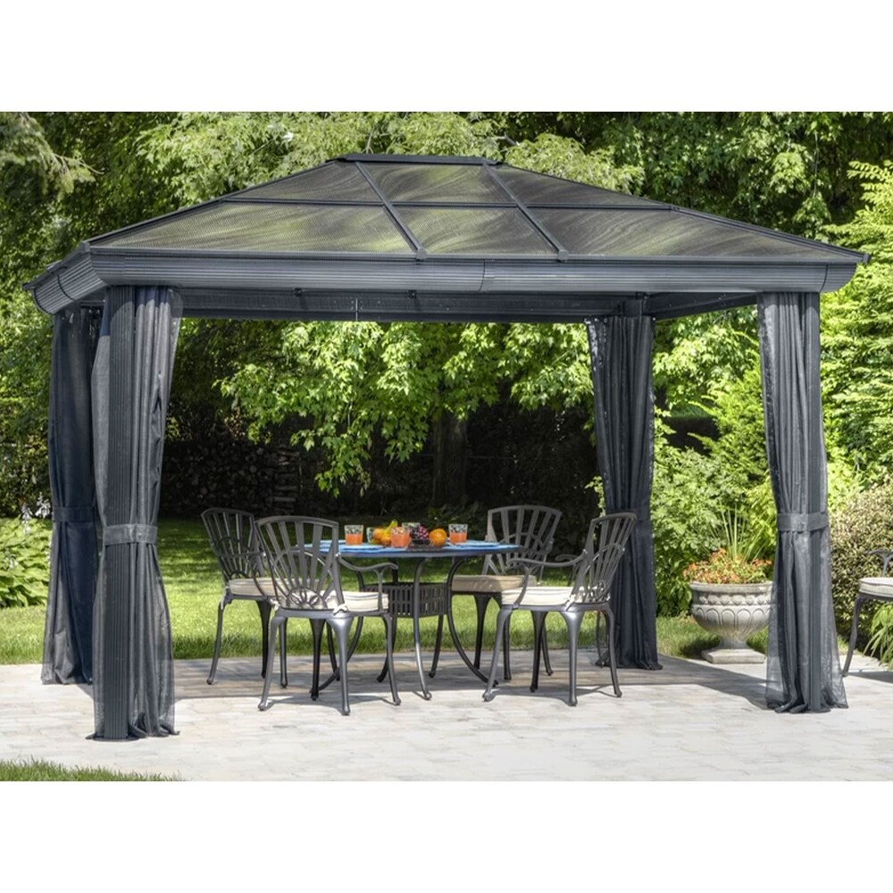 Venus   Gazebo 10x12 Polycarbonate Roof