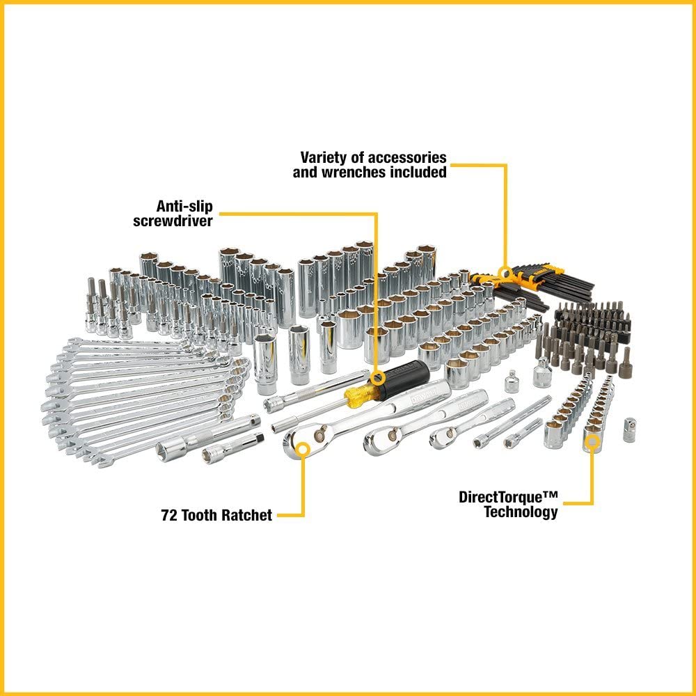 Mechanics Tool Set, 1/4