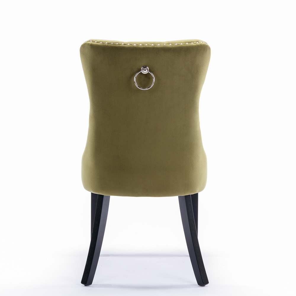 Button Tufted Barstools Sets Green Bar Stools Reading Stools Chair