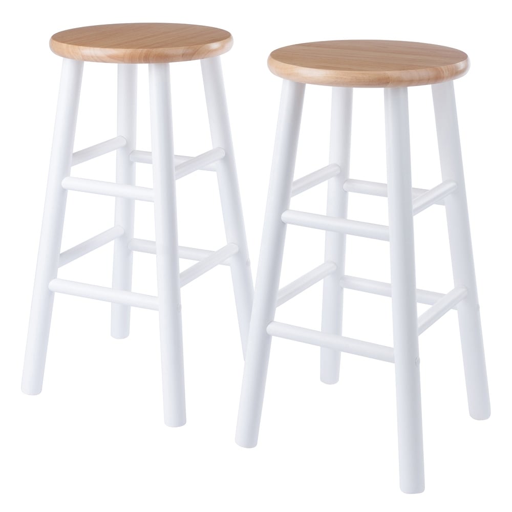 2 Pc Counter Stool Set   12.99 x 12.99 x 24.41 inches