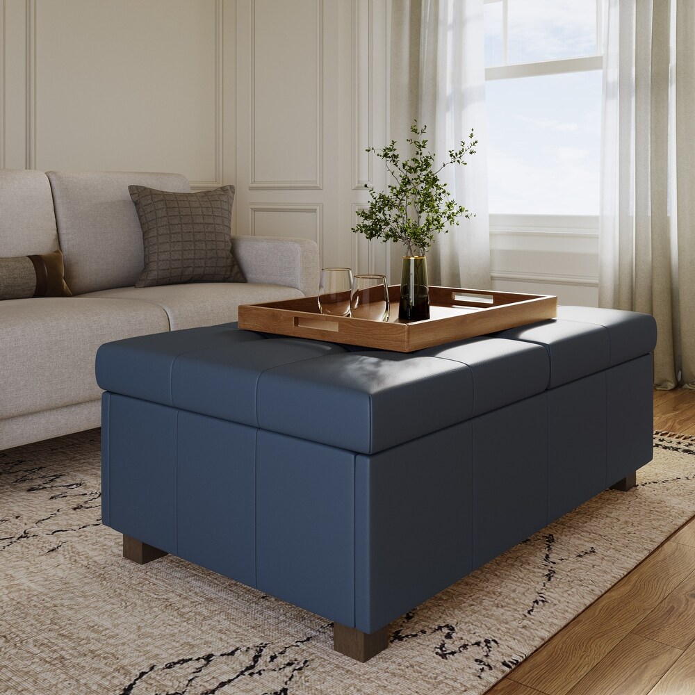 Antonio Deluxe Extra Large Storage Ottoman