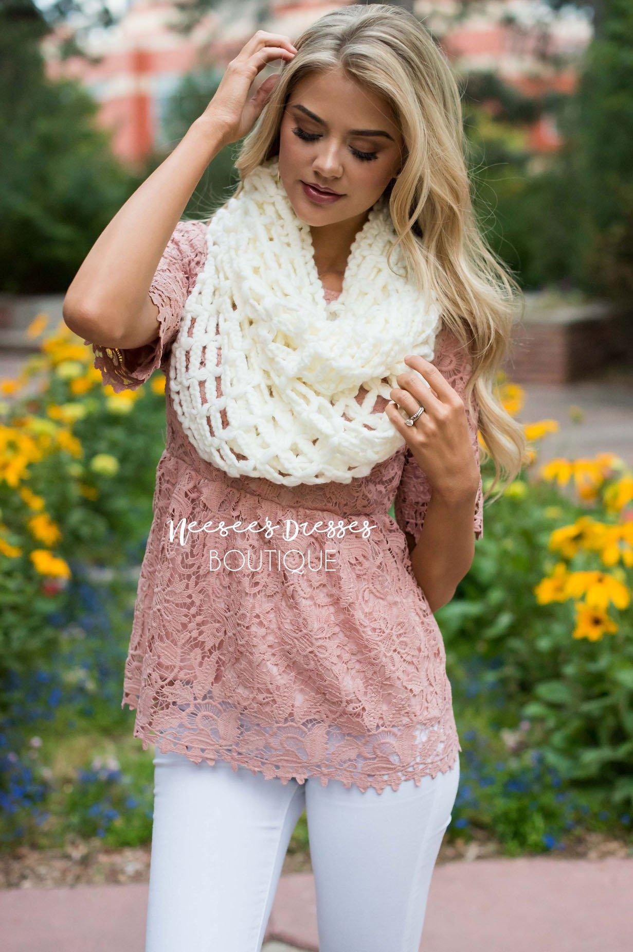 You're So Enchanting Lace Top