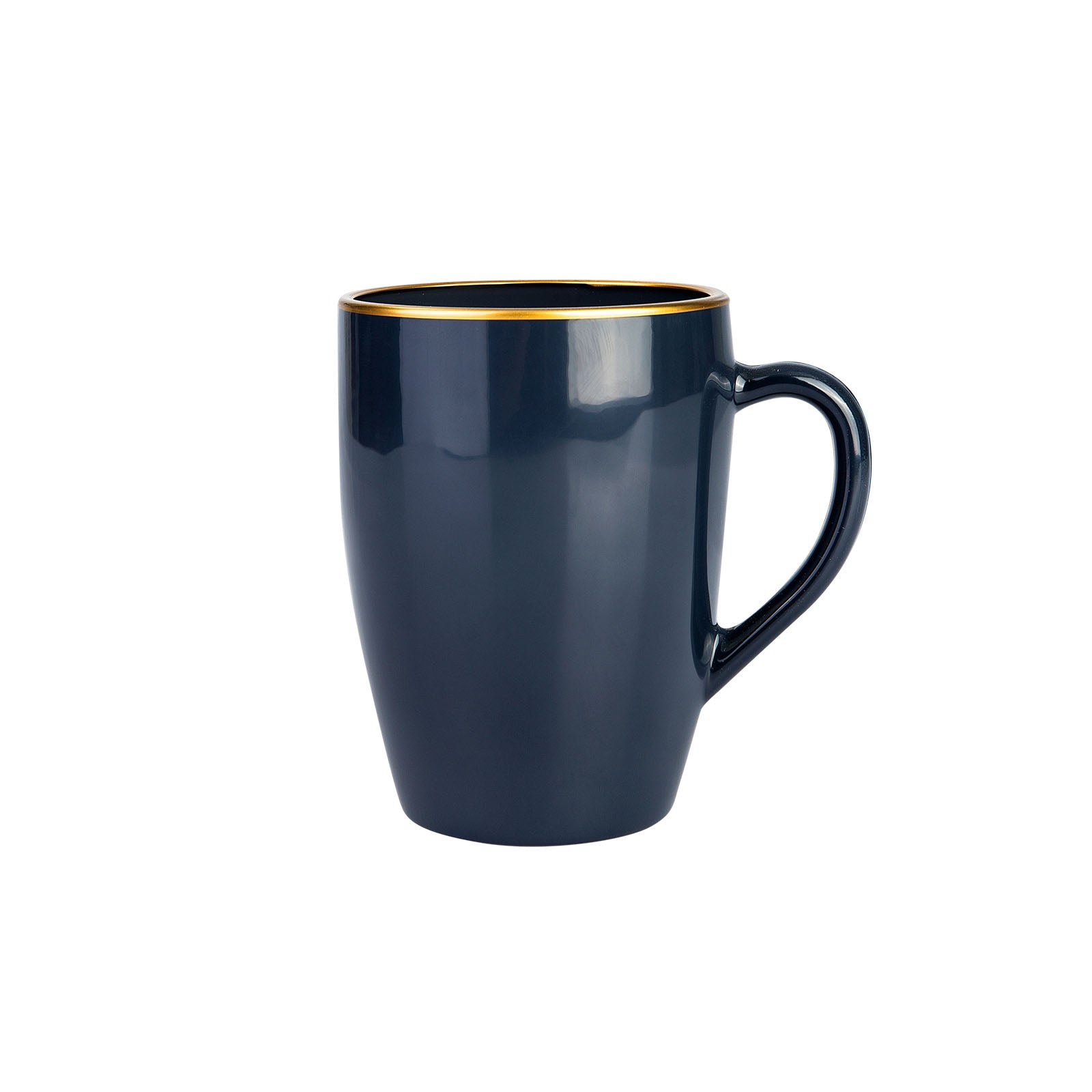 Karaca Retro Anthracite Mug 153.03.06.1605-Blue