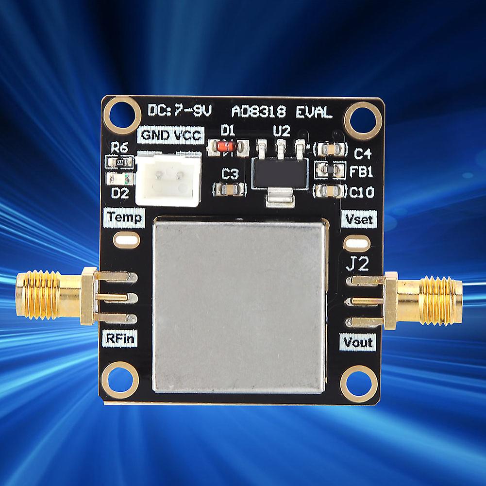 Rf Module Signal Board Logarithmic Detector Ad8318 Chip 1m8ghz 70db Dynamic Agc Control For Rf Signal Strength Detection And Power Measurement