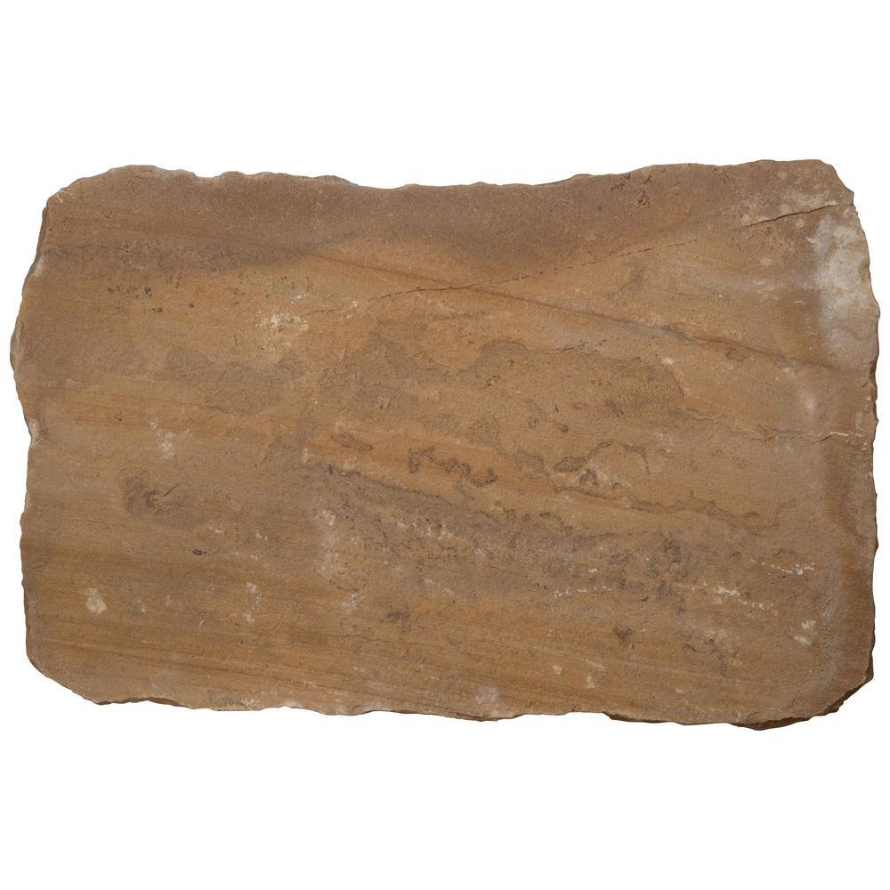 MSI Rustic Canyon 12 in. x 18 in. Natural Sandstone Step Stone (1.5 sq. ft.Piece) LHDRUJSTEPSTONE