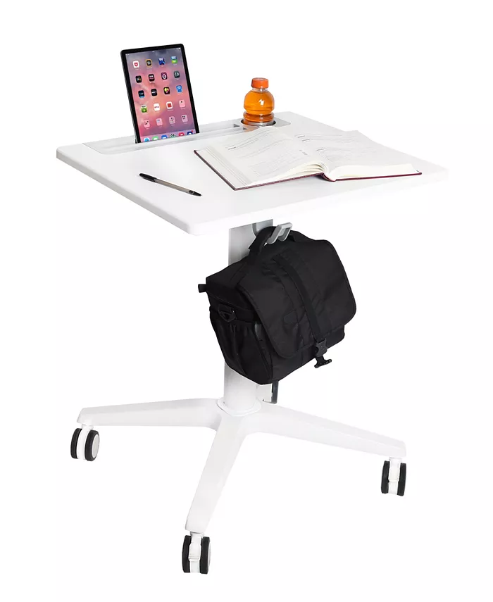 Seville Classics airLIFT XL Sit-Stand Adjustable Mobile Student Classroom Desk