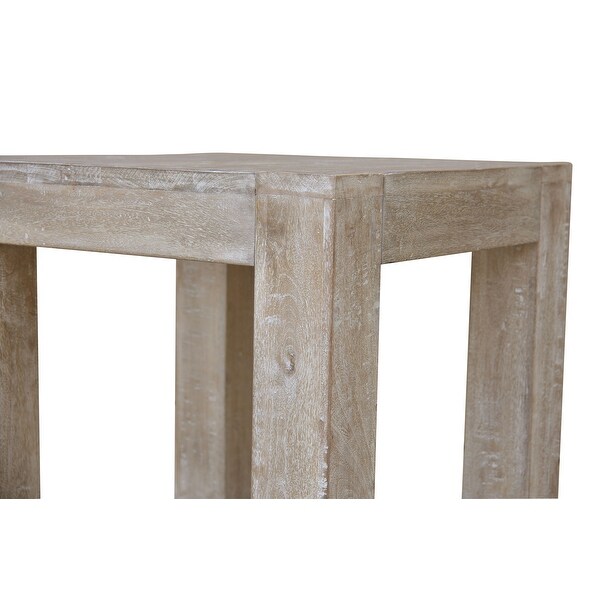 Balvan 24-inch Square Distressed Mango Hardwood End Table