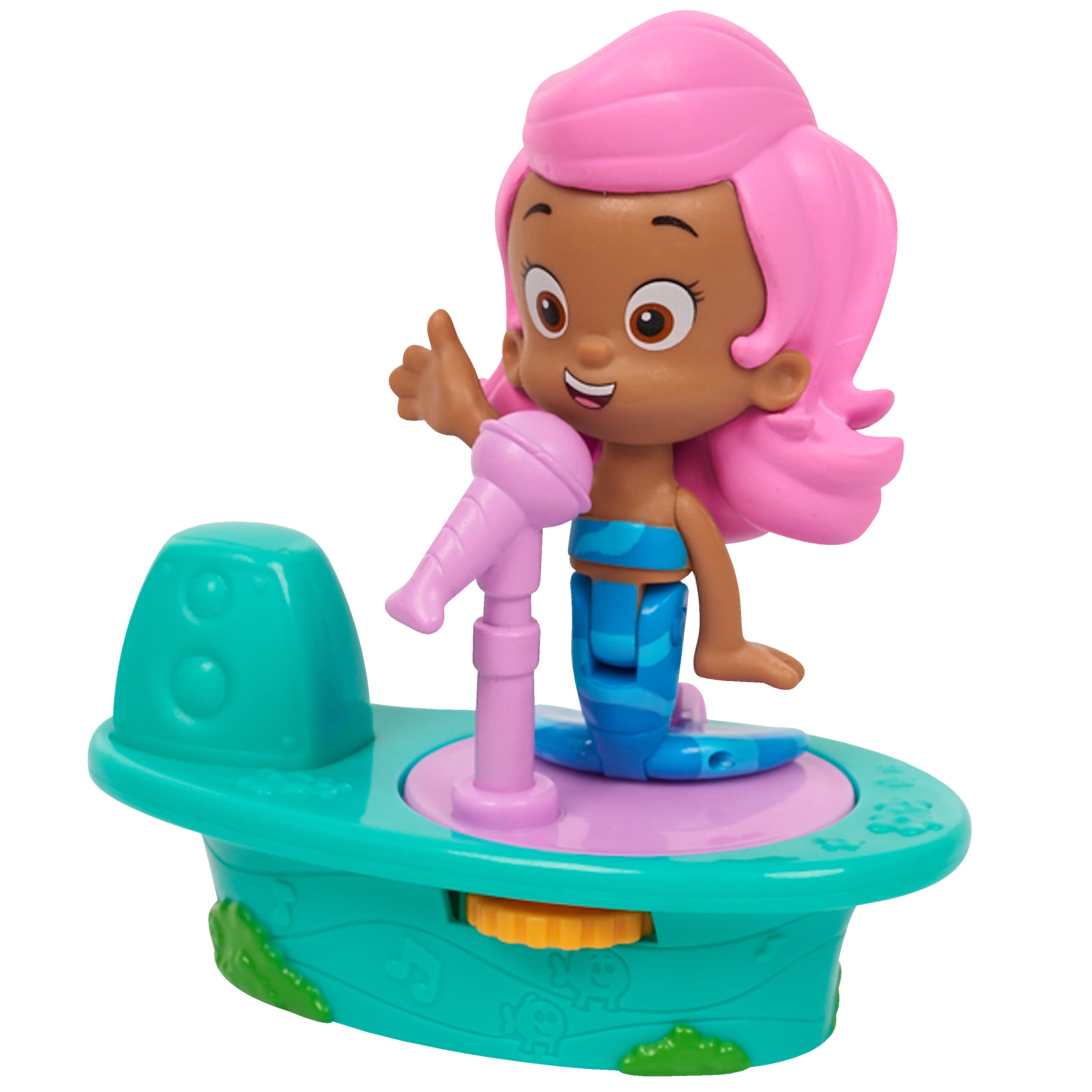 Bubble Guppies Molly's Rock Star Stage Playset，  Kids Toys for Ages 3 Up， Gifts and Presents