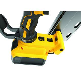 DW 20V MAX XR Lithium-Ion 21-Degree Cordless Framing Nailer with 5.0Ah Battery Pack and Charger DCN21PLBW205CK