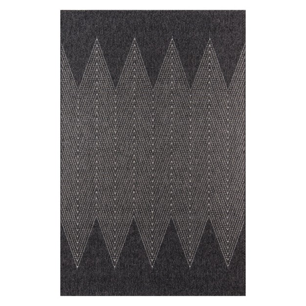 Como Dafina Zig Zag Loomed Accent Rug Momeni