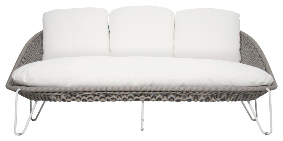 Aegean 3  Seat Sofa Chair   Beach Style   Outdoor Sofas   by Seasonal Living Trading LTD  Houzz