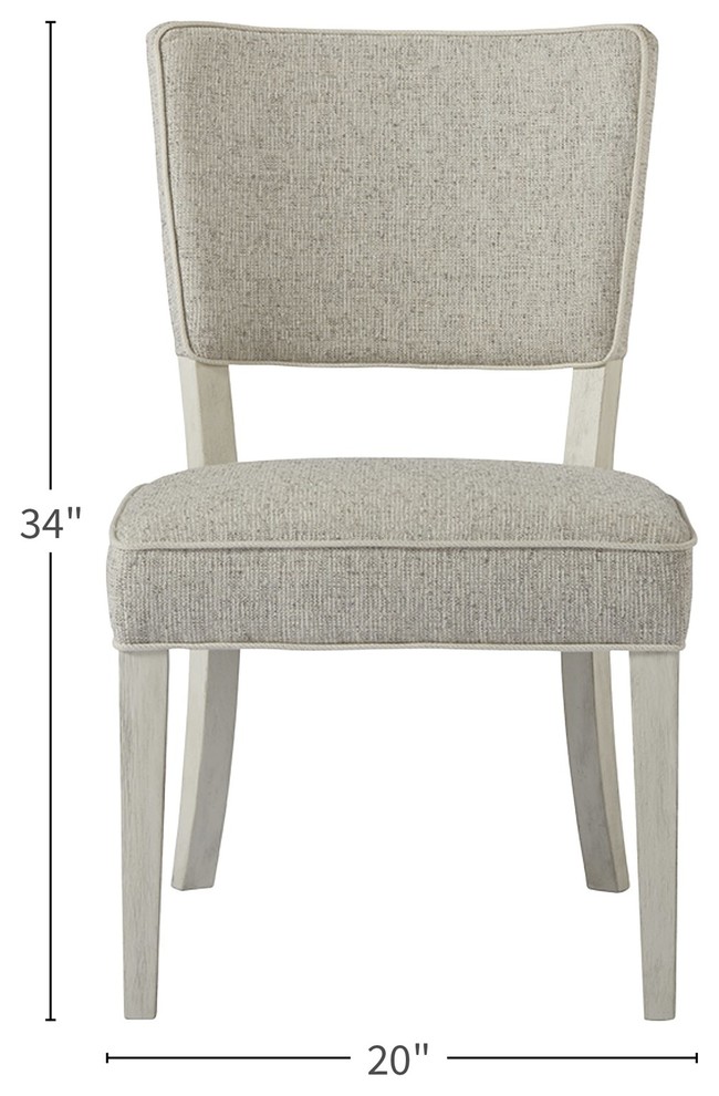 Destin Side Chairs  Set of 2   Farmhouse   Armchairs And Accent Chairs   by HedgeApple  Houzz