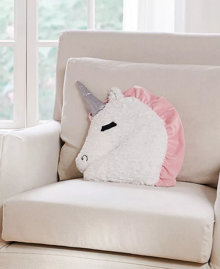 Levtex Baby Colette Unicorn Decorative Pillow， 13