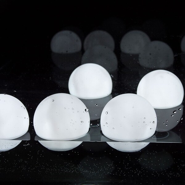 2/6/12Pcs LED Color Floating Ball Mood Light Garden for Pool Ponds and Parties 8cm/3inch