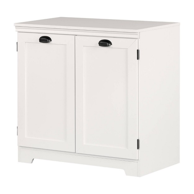 2 Door Farnel Storage Cabinet Pure White South Shore