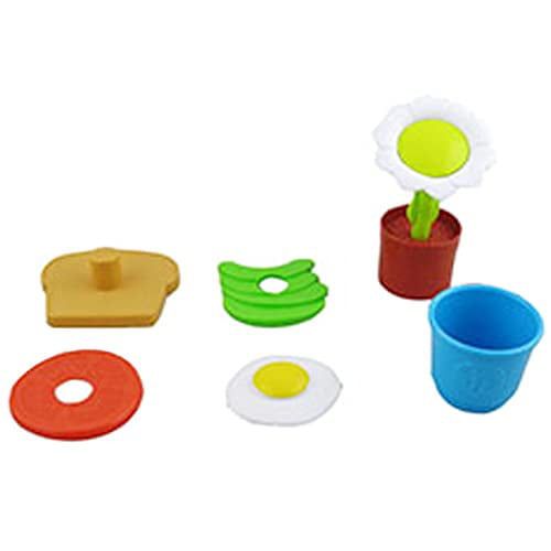 Replacement Parts for Fisher-Price Laugh and Learn Grow-The-Fun Garden to Kitchen - GJW91 ~ Replacement Fried Egg Sandwich, Flower and Cup