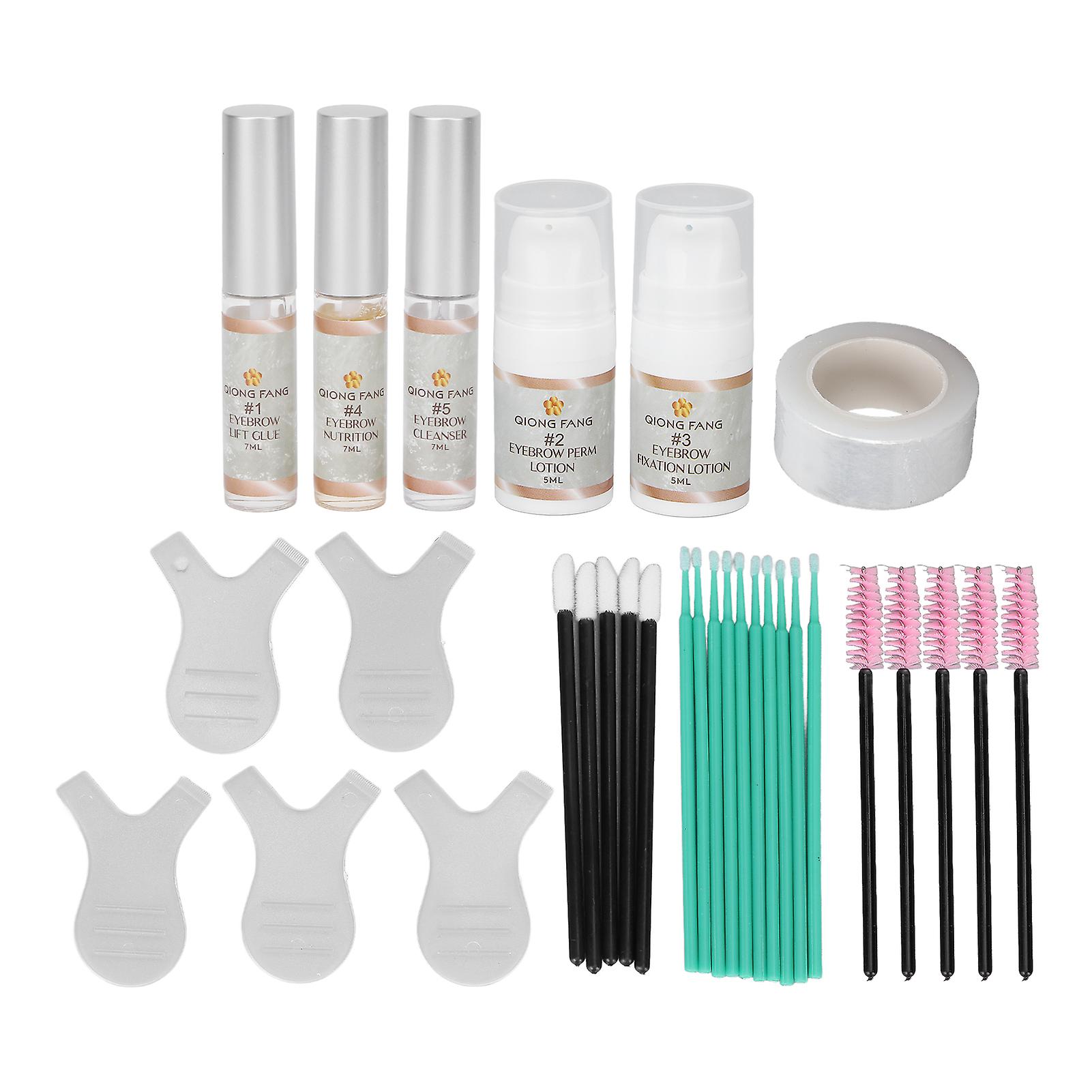 Lashes Brows Perming Kit Long Lasting Eyelash Curling Lifting Kit For Beauty Salon Home Use