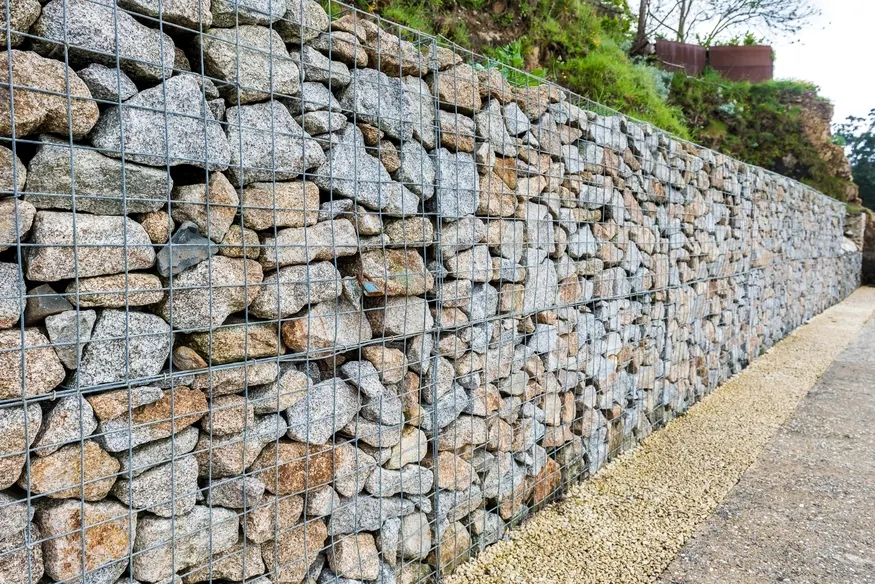 Best Price Metal Welded Gabion Stone Basket Factory Supply Welded Gabion box Retaining Wall Welded gabion wall