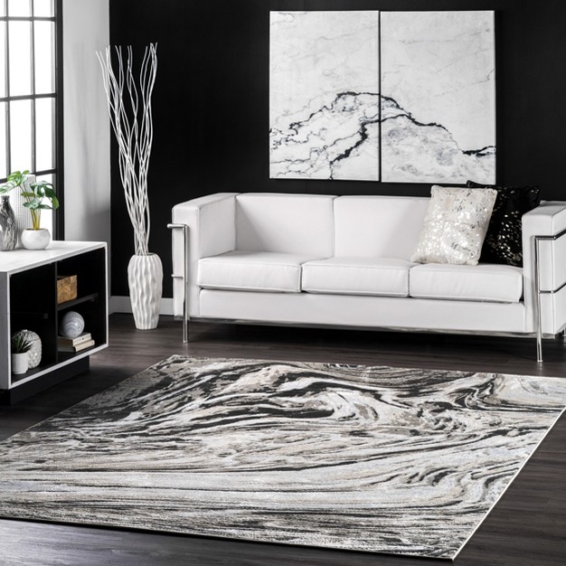 Nuloom Drea Marble Abstract Area Rug