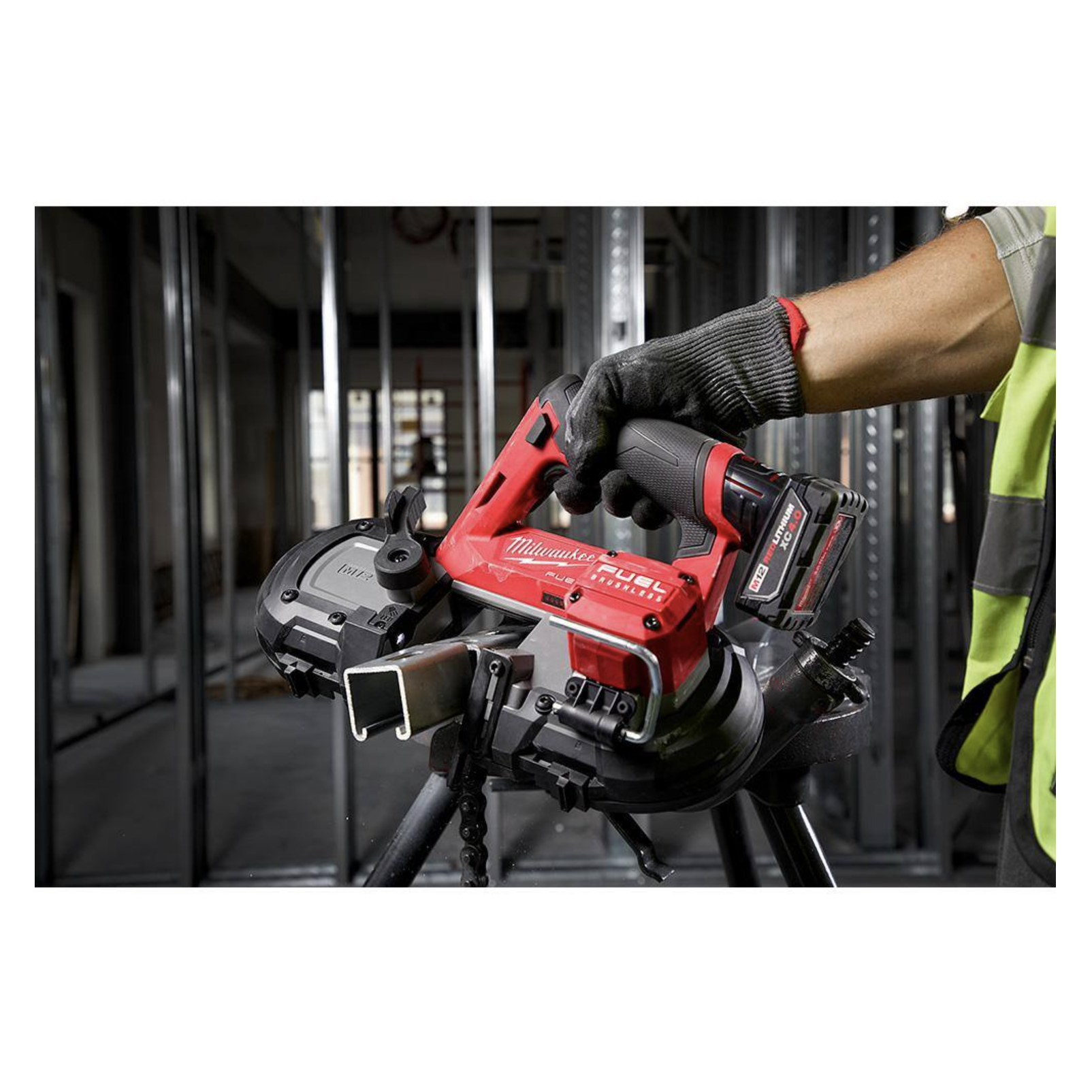 Milwaukee M12 FUEL 12V Lithium-Ion Cordless Compact Band Saw With 1.5 Ah Battery Pack (2-Pack)