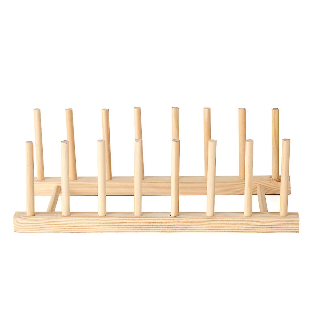 Wood Plate Rack