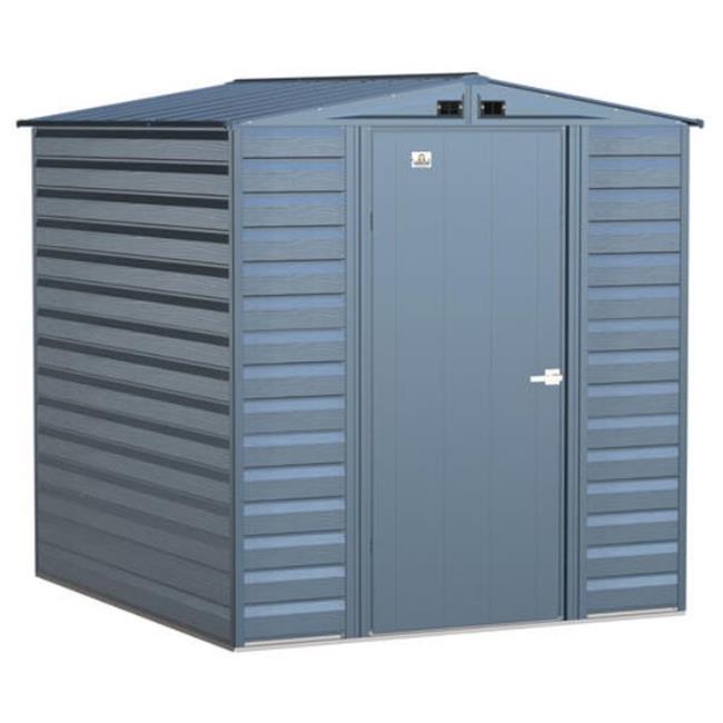 Arrow SCG67BG 6 x 7 ft. Arrow Select Steel Storage Shed&#44; Blue Grey